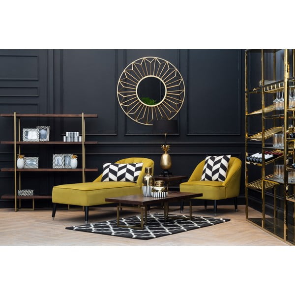 Кафява кръгла маса за кафе 60x120 cm Brando - Premier Housewares-image-1