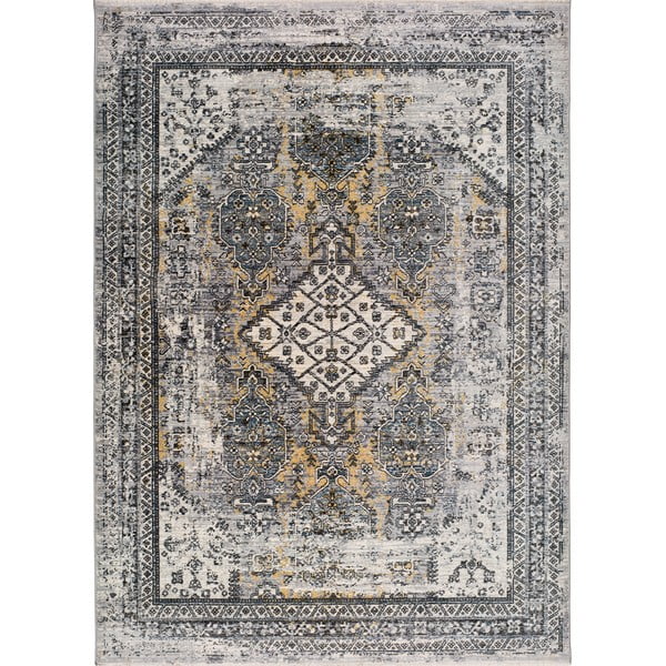 Сив килим Alana Boho, 140 x 200 cm - Universal