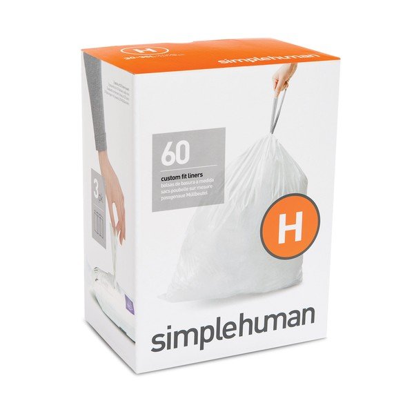 Изтеглящи се торби за боклук 60 бр. 35 l H – simplehuman
