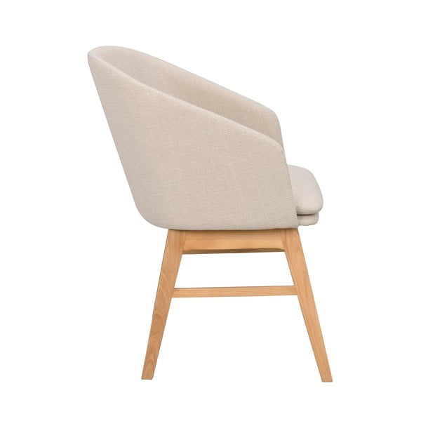 Бежови тапицирани трапезни столове в комплект 2 бр. Windham – Rowico-image-3