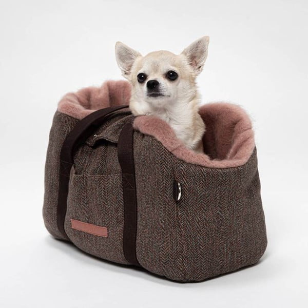 Чанта за транспортиране за куче 26x36 cm Milano Herringbone S – Cloud7-image-1