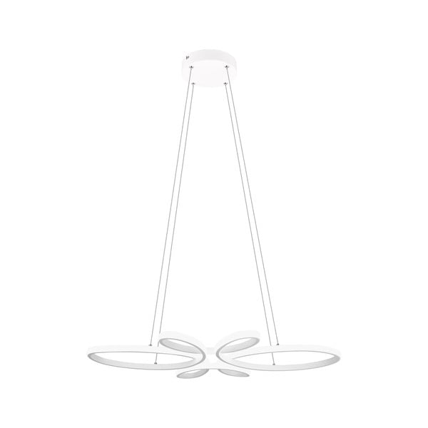 Бяло LED висящо осветително тяло Fly - Trio-image-2