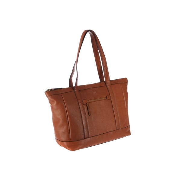 Dámská kožená kabelka Ruby Toffee-image-3