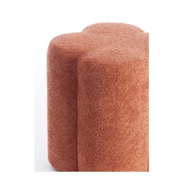 Оранжева табуретка от плат букле Nalani – Light & Living-image-3