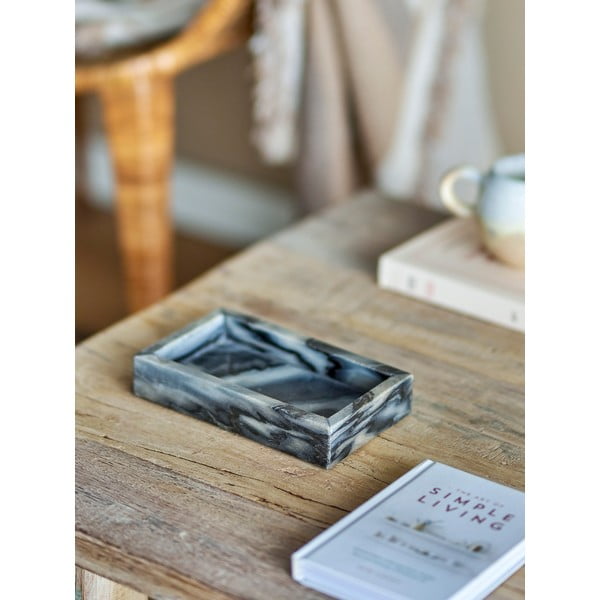 Мраморен декоративен поднос 10x17.5 cm Feliza – Bloomingville-image-1