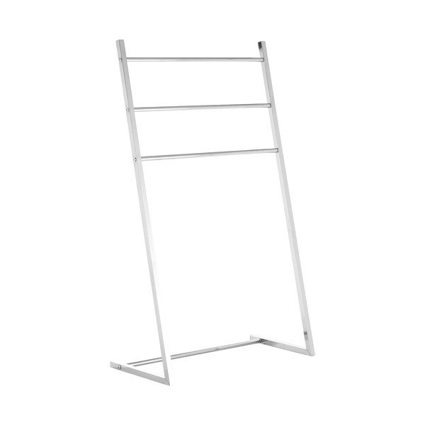 Поставка за кърпи от хромирана стомана в сребрист цвят - Premier Housewares-image-2