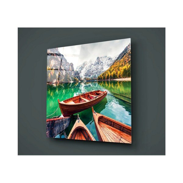 Картина върху стъкло Lankollo, 30 x 30 cm - Insigne