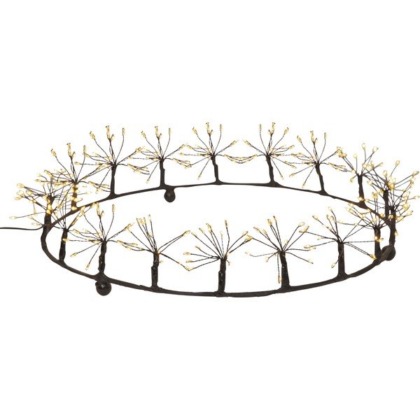 Коледна висяща LED светлинна декорация , ø 35 см Drop Flower - Star Trading-image-2