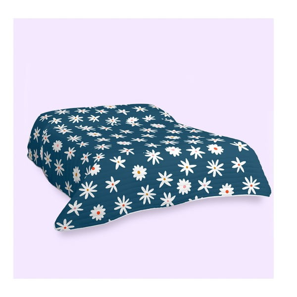 Синя ватирана покривка за легло 180x260 cm Margaret - Aware-image-1