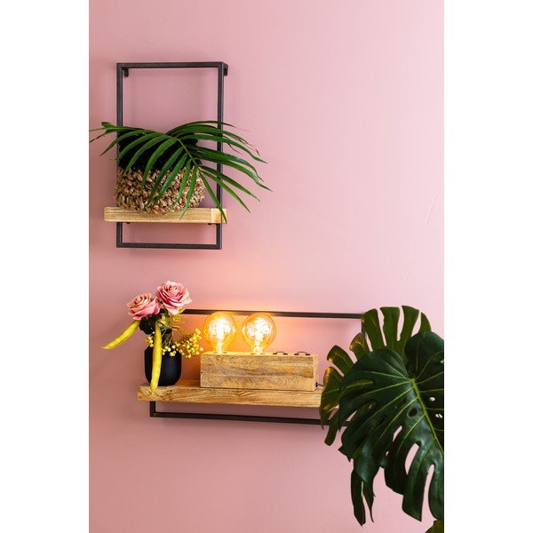 Рафтове от елхово дърво в естествен цвят Maddison - Light & Living-image-1