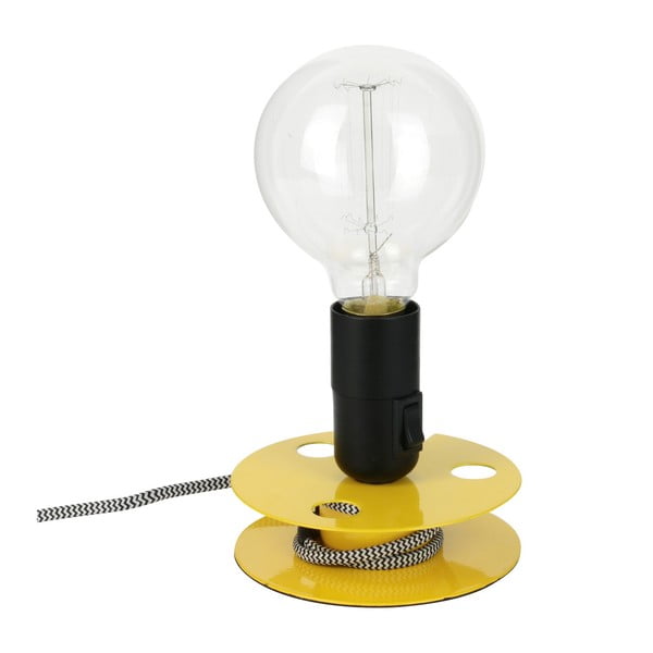 Черно-жълта лампа за макара - Le Studio