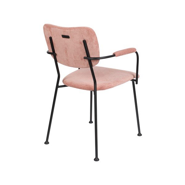 Светлорозови трапезни столове в комплект от 2 броя Benson - Zuiver-image-4