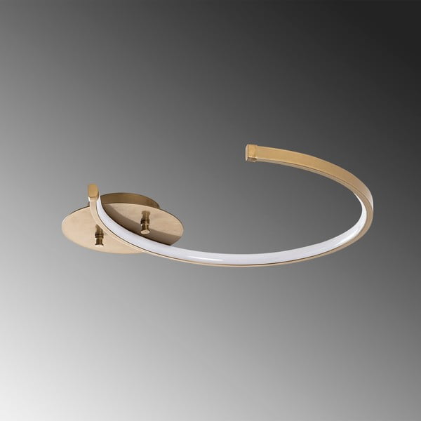 LED осветително тяло за таван златно 33x46 cm Moon – Opviq lights-image-1