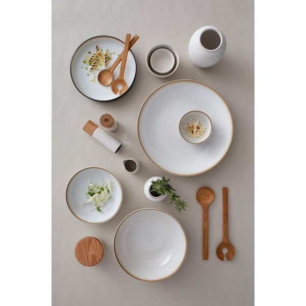 Бял керамичен комплект мелнички за сол и пипер 2 бр. Gastro Cream – Bitz-image-1