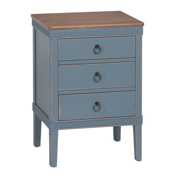 Синьо  нощно шкафче Shabby – Ixia