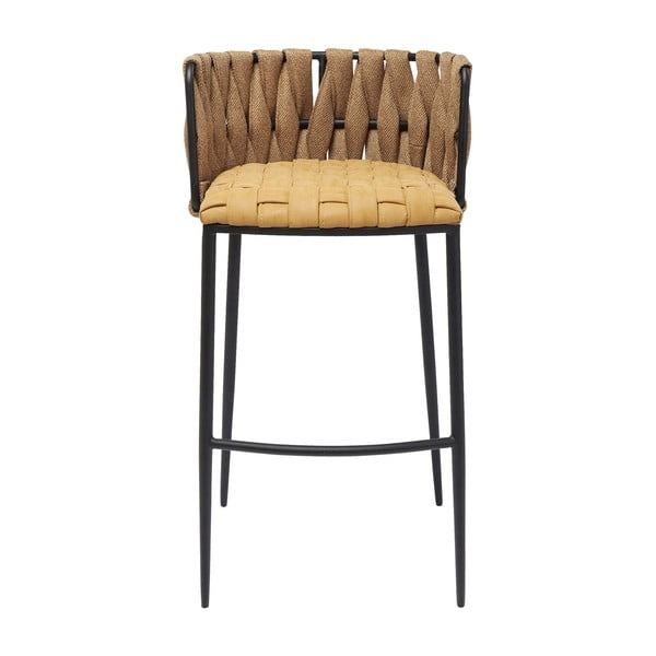 Комплект от 2 жълти бар столове Cheerio - Kare Design-image-1