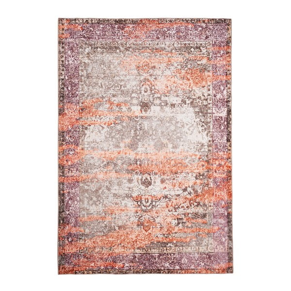 Бежово-оранжев килим , 80 x 150 cm Vintage - Floorita