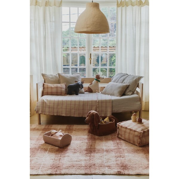 Памучна детска възглавница 40x25 cm Rose – Lorena Canals-image-3