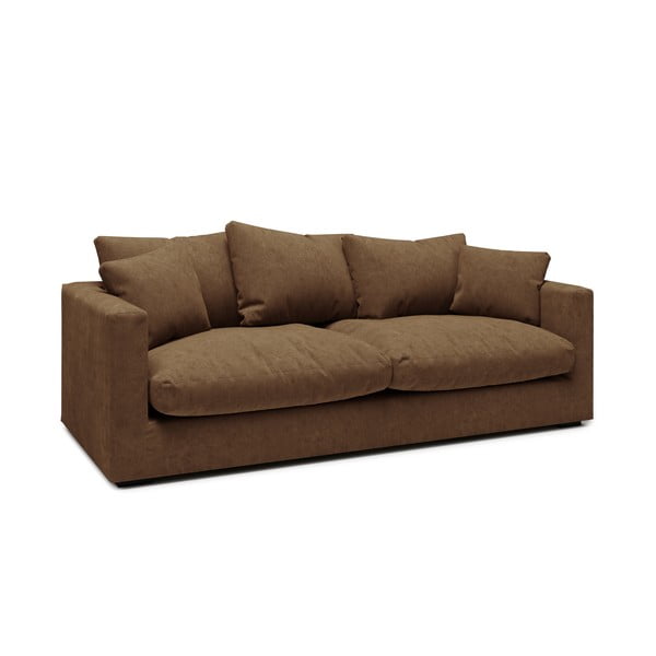 Кафяв диван 220 cm Comfy - Scandic-image-1