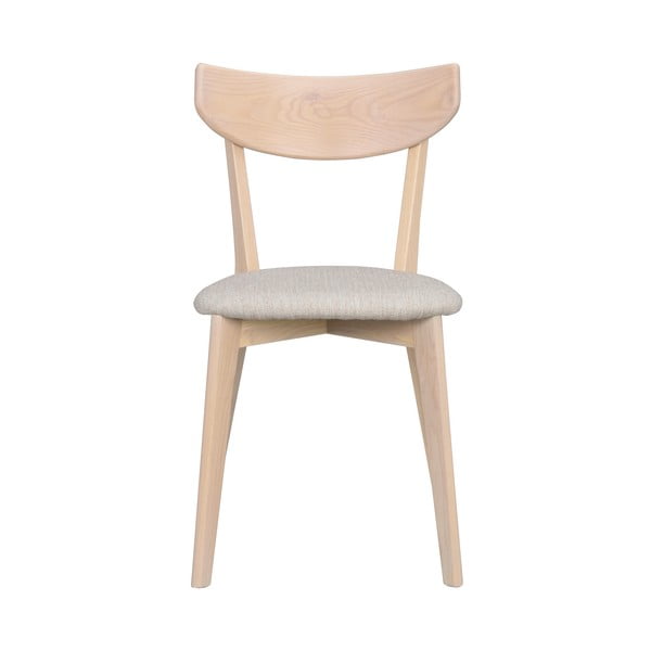 Трапезен стол в бежов и естествен цвят Ami – Rowico-image-4