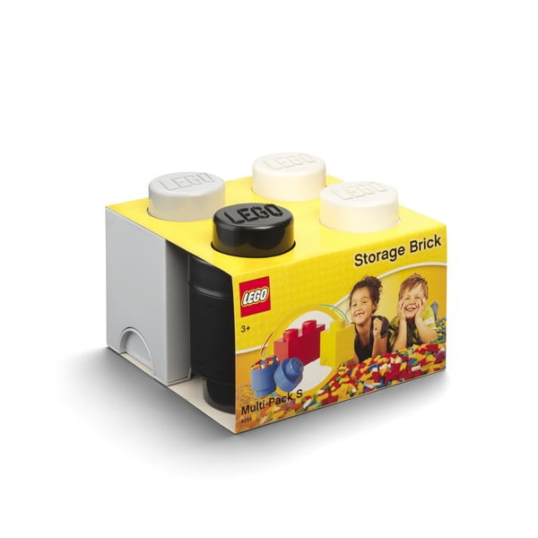 Комплект от 3 пластмасови кутии за съхранение, 25 x 25,2 x 18,1 cm Multi-Pack - LEGO®