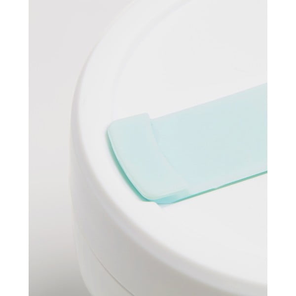 Зелена и бяла сгъваема чаша за пътуване Mint, 355 ml Pocket Cup - Stojo-image-4