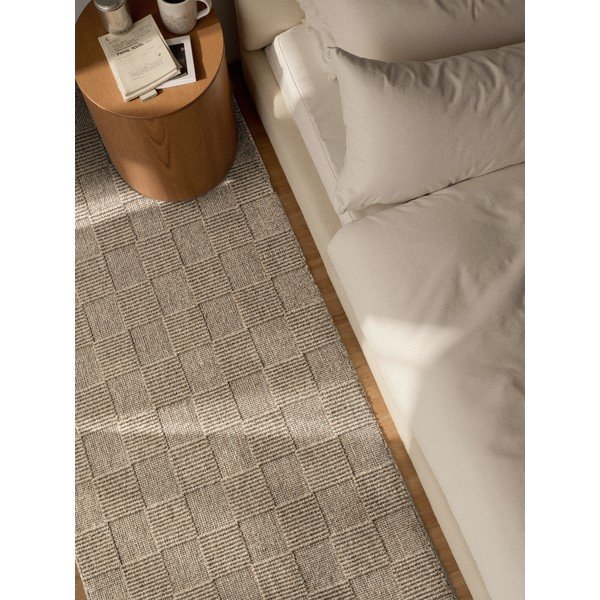 Бежова ръчно изработена вълнена пътека 80x200 cm Scala – Villeroy&Boch-image-3