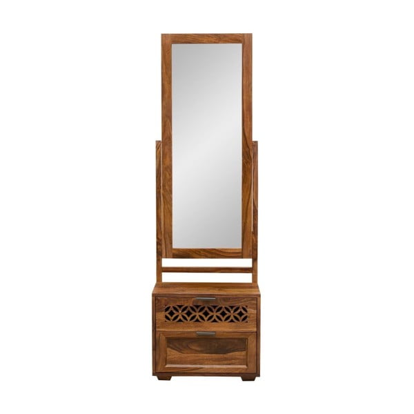 Toaletní stolek se zrcadlem z palisandrového dřeva Massive Home Rosie