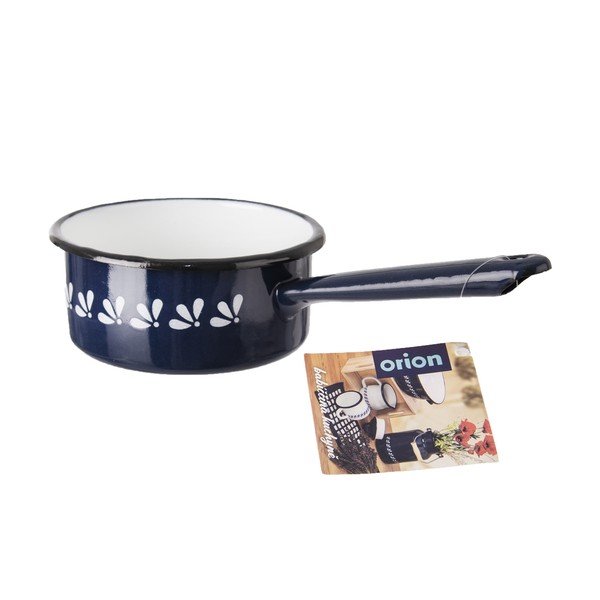 Синя емайлирана тенджера , 0,6 л - Orion-image-3