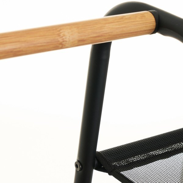 Черен метален гардероб 101x151 cm - Casa Selección-image-2