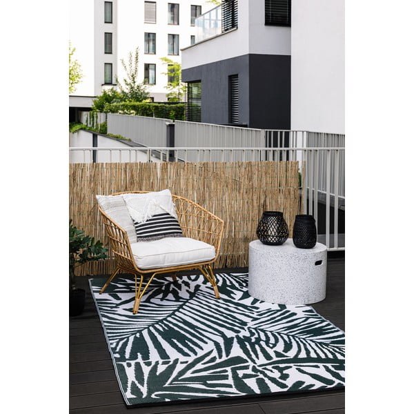 Възглавница за открито от рециклирана пластмаса Hobart, 45 x 45 cm - Green Decore-image-3