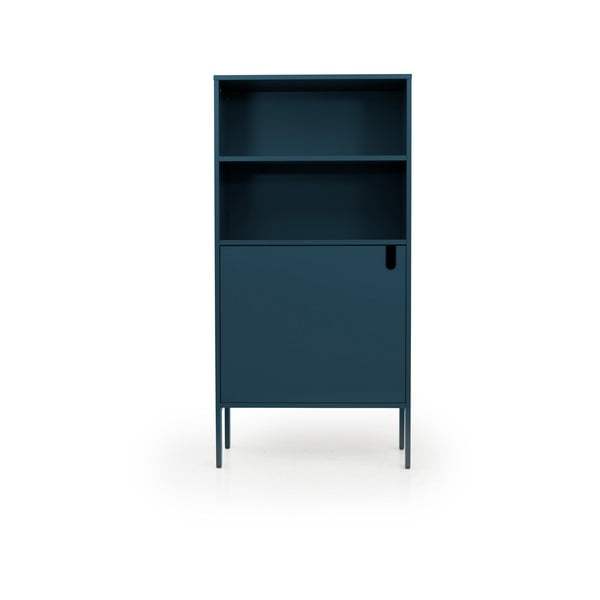 Петролно син шкаф, ширина 76 cm Uno - Tenzo
