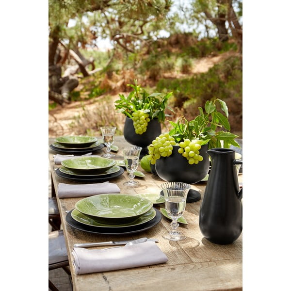 Светлозелена керамична чиния , ⌀ 27 cm Riviera - Costa Nova-image-2