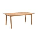 Дървена трапезна маса в дъбов декор , 180 x 90 cm Melfort - Rowico