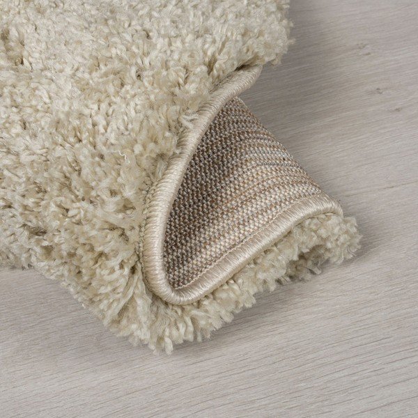 Бежов кръгъл килим 133x133 cm - Flair Rugs-image-2