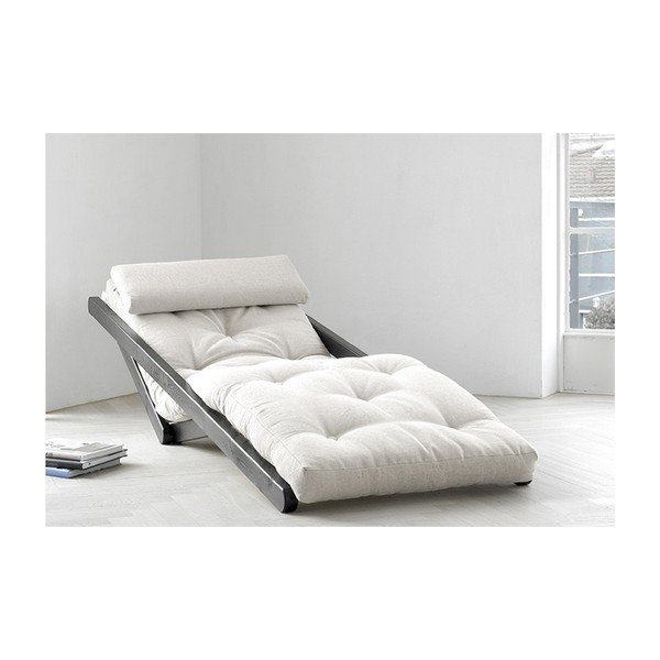 Променлив шезлонг Figo Black/Mocca - Karup Design-image-3