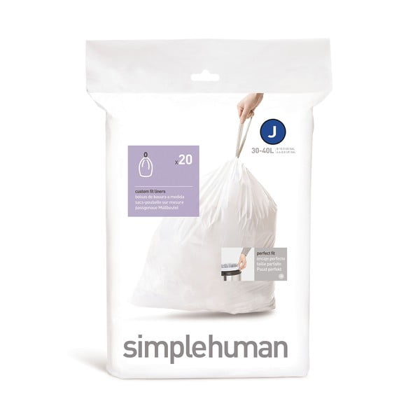 Торби за боклук 20 бр. 45 l J – simplehuman