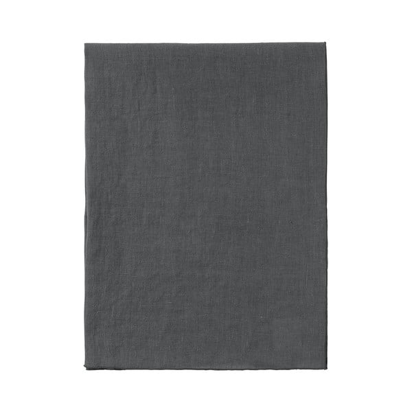 Тъмно сива ленена покривка за маса , 140 x 45 cm - Blomus