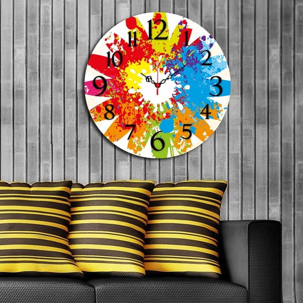 Стенен часовник Алехандро, ø 40 cm - HomeArt-image-1