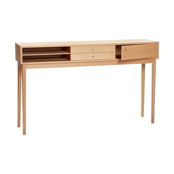 Работна маса от дъб 37x145 cm Collect - Hübsch-image-4