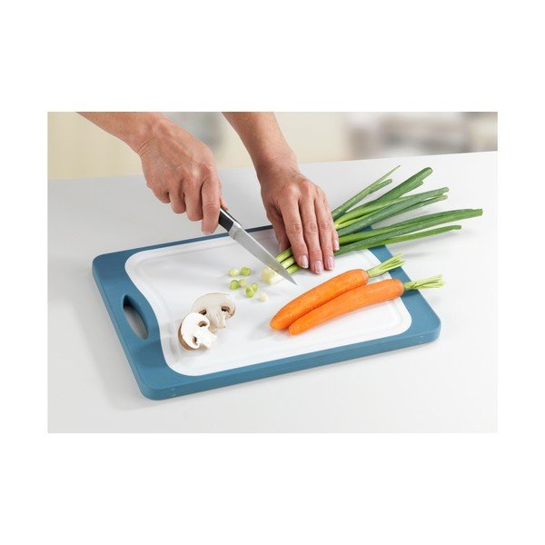 Дъска за рязане, изработена от бамбуково дърво , 28,5 x 20 cm - Wenko-image-4