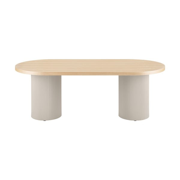 Трапезна маса с ясенов плот 100x220 cm Solva – House Nordic-image-2