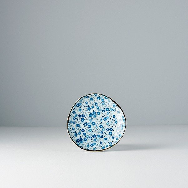 Синя и бяла керамична чиния, ø 12 cm Daisy - MIJ-image-2