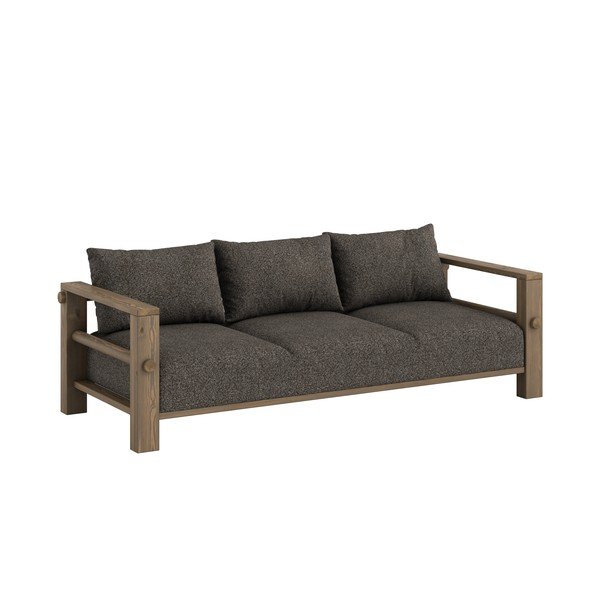 Тъмносив диван 225 cm Bare – Karup