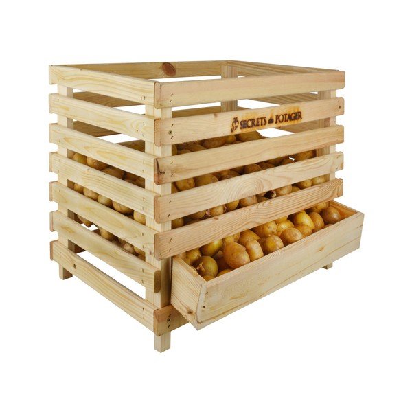 Дървена кутия за картофи Rustic - Esschert Design-image-1