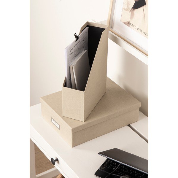 Картонени органайзери за докумнети в комплект от 5 бр. Holger – Bigso Box of Sweden-image-1