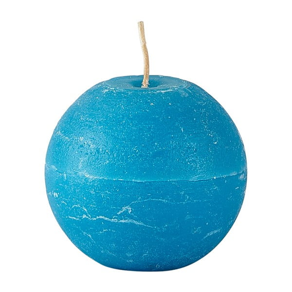 Синя топка за свещи, ⌀ 8 x 7,5 cm - KJ Collection