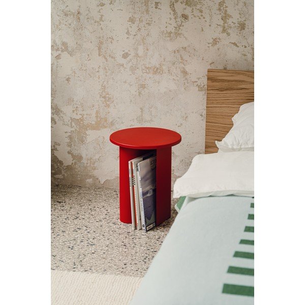 Метална кръгла странична масичка ø 35 cm Sato – noo.ma-image-1