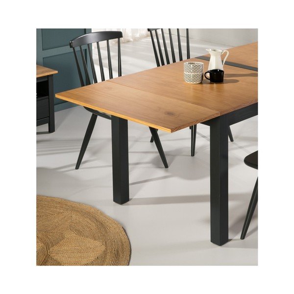 Маса за хранене от масивна борова дървесина Jade - Marckeric-image-4