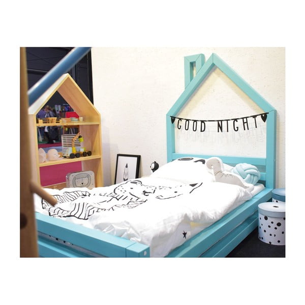 Детско легло от черен смърч Wally, 80 x 180 cm - Benlemi-image-4